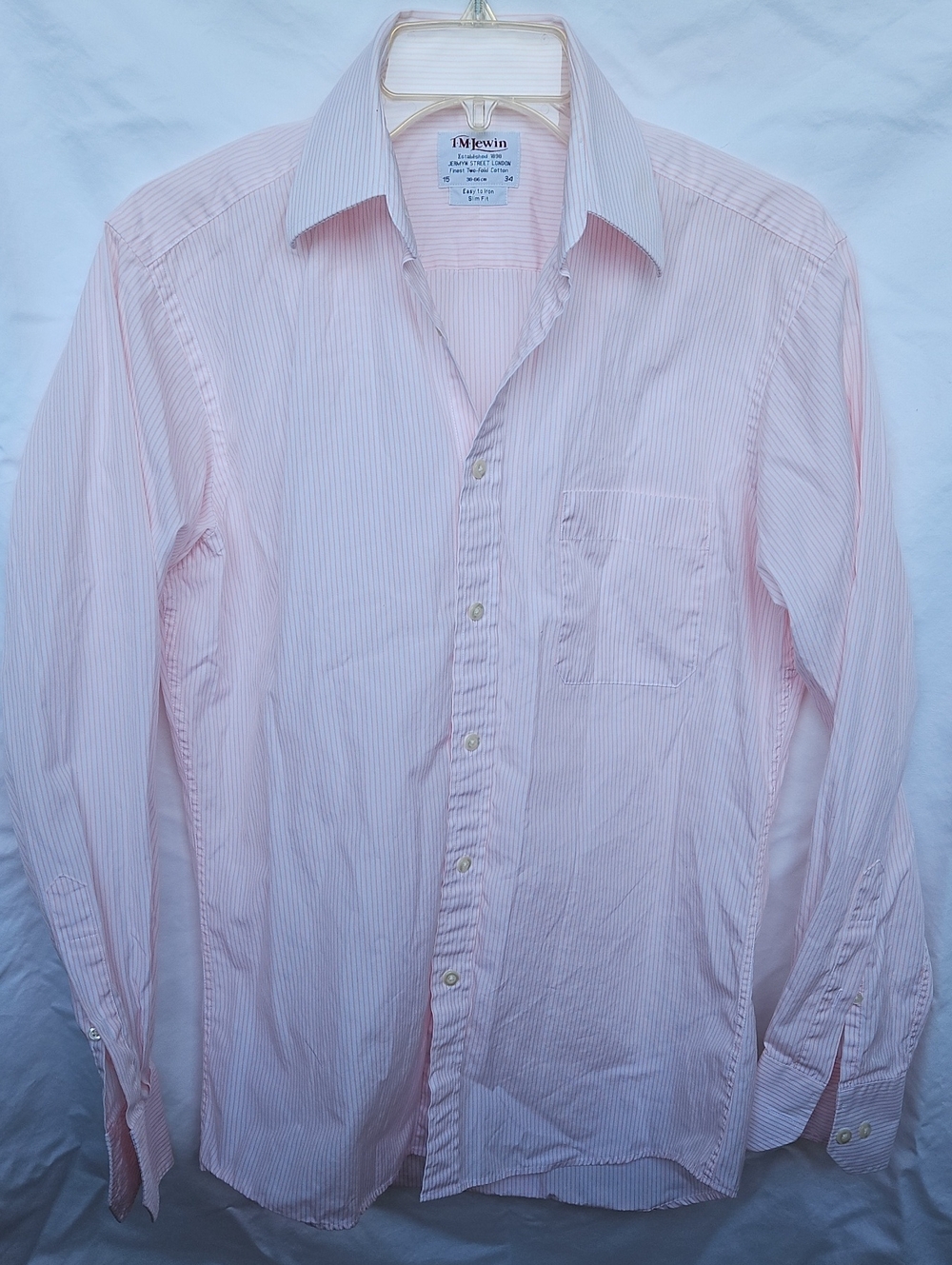 T.M.Lewin Easy Iron Slim Fit 15/34